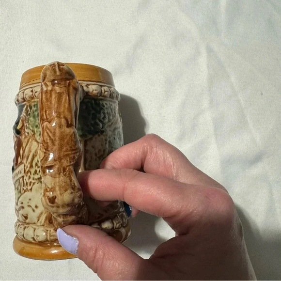 2 Ceramic Germain-Inspired Beer Steins Made in Japan - Picture 3 of 16